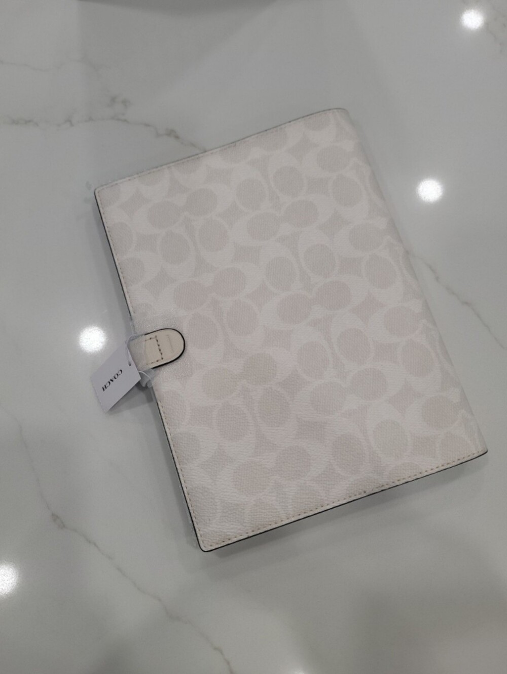 Coach Notebook In Signature Canvas - Picture 6 of 8